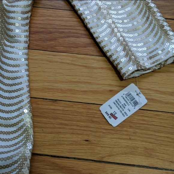 [Windsor] Gold Sequin Dress Size 13 - Picture 6 of 11